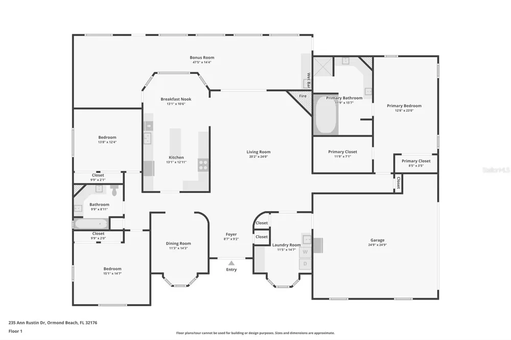 235 ANN RUSTIN DRIVE Ormond Beach, FL 32176