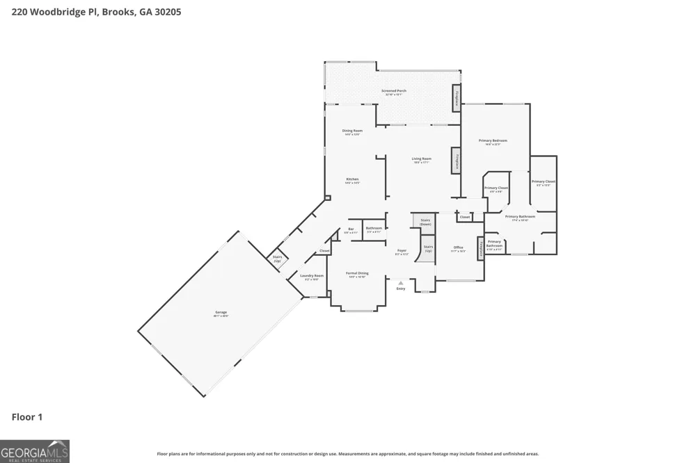 220 Woodbridge PL Brooks, GA 30205