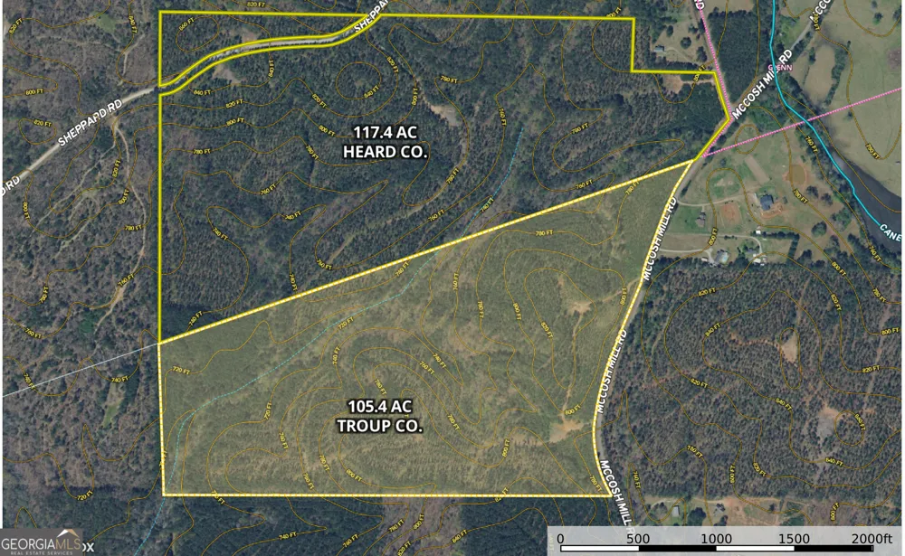 117 +/- Acres on McCosh Mill RD Franklin, GA 30217