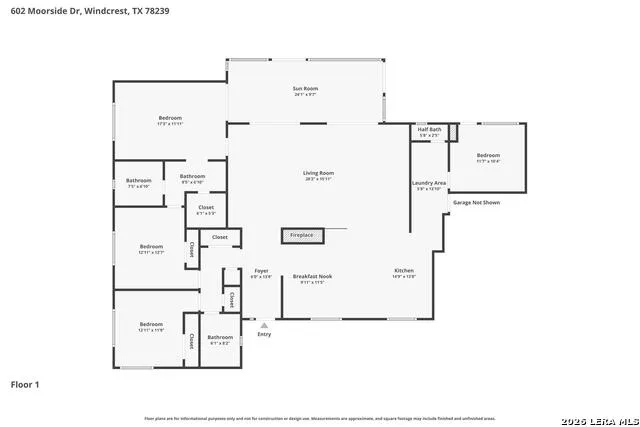 602 Moorside Windcrest, TX 78239
