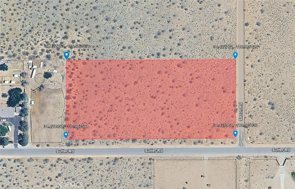 Sutter Road Lucerne Valley, CA 92356