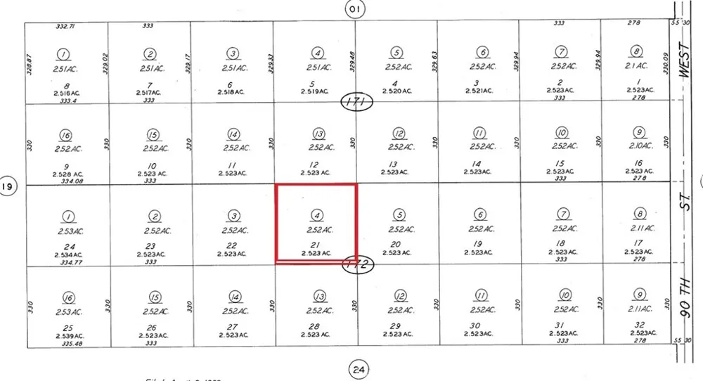 Charan Ave and 95th St West Rosamond, CA 93560