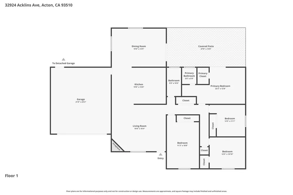 32924 Acklins Acton, CA 93510