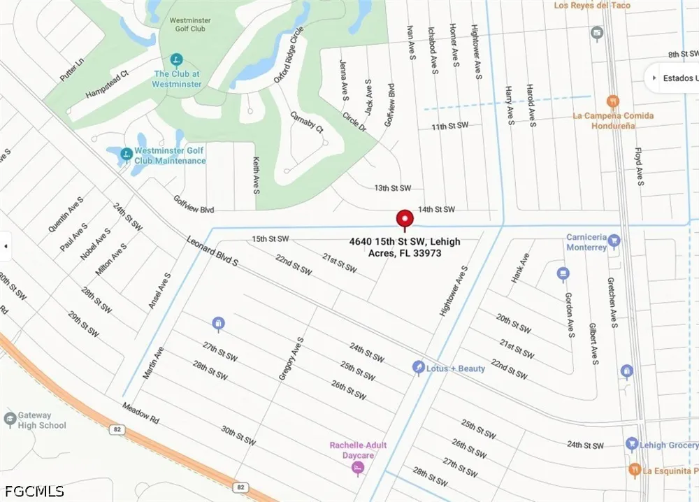 15th Street SW Lehigh Acres, FL 33973