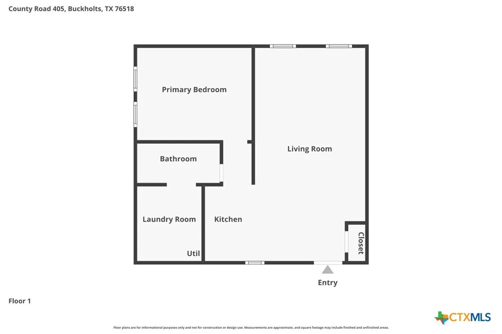 868 County Road 405 Buckholts, TX 76518