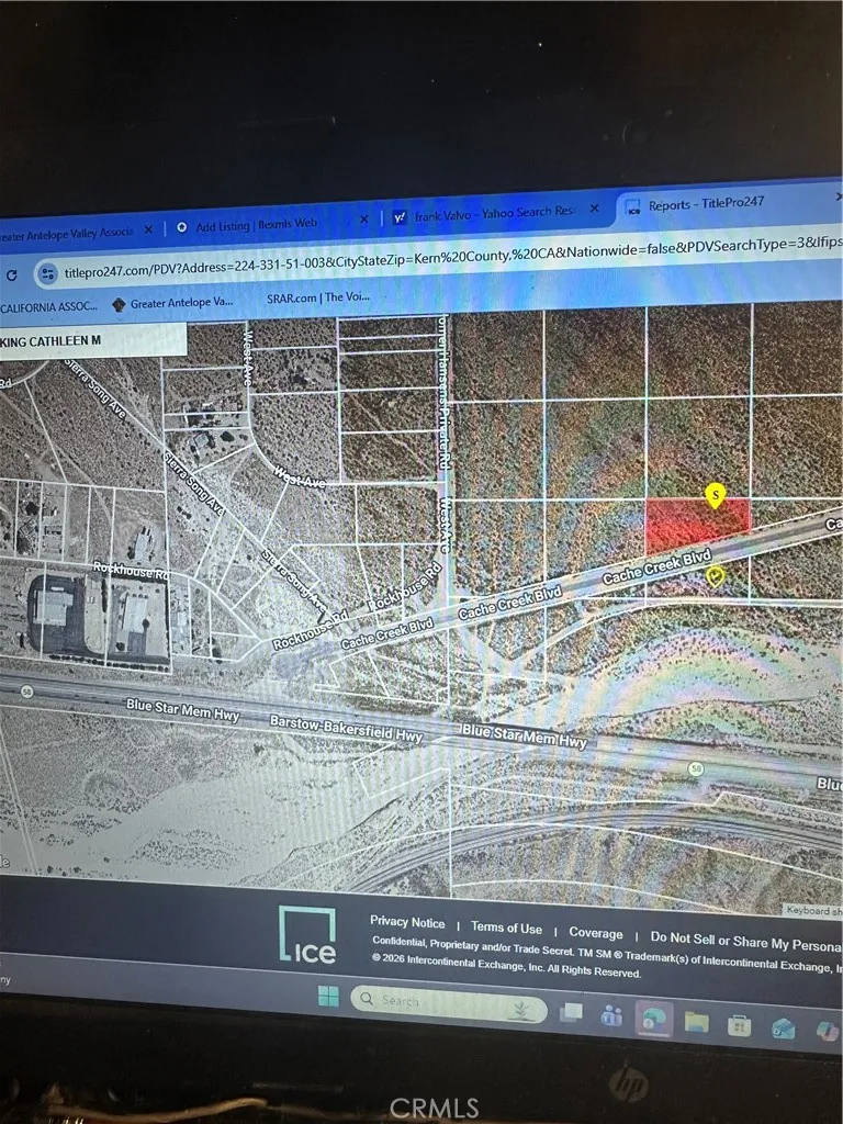 Cashe Creek  Blvd Mojave, CA 93535