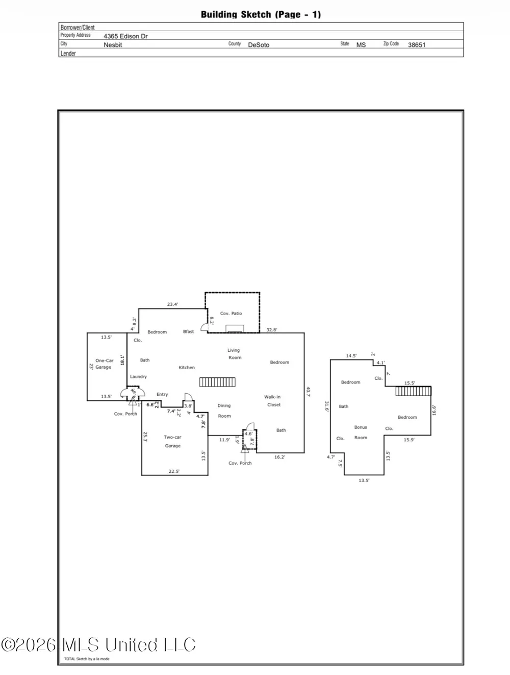 4365 Edison Drive Nesbit, MS 38651