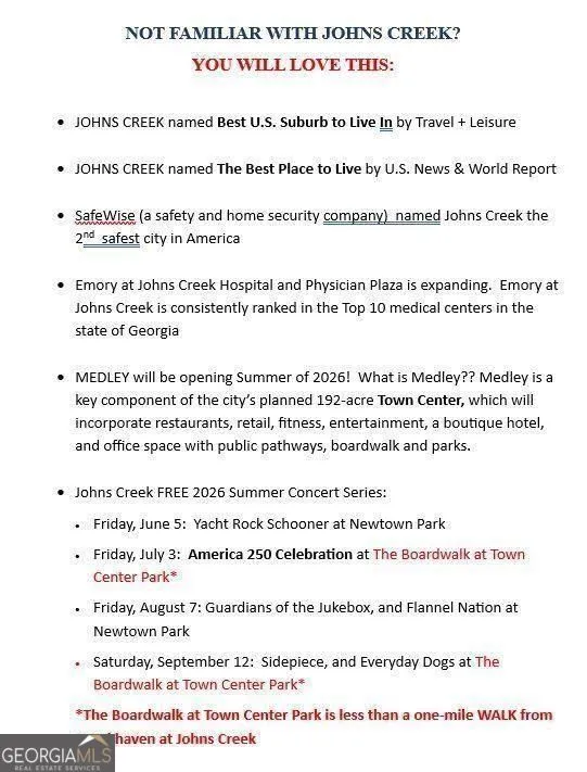 11147 Brookhavenclub DR Johns Creek, GA 30097