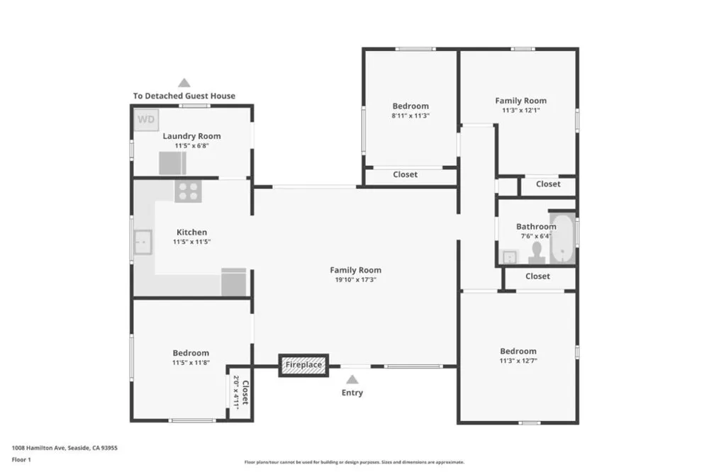 1008 Hamilton Avenue Seaside, CA 93955