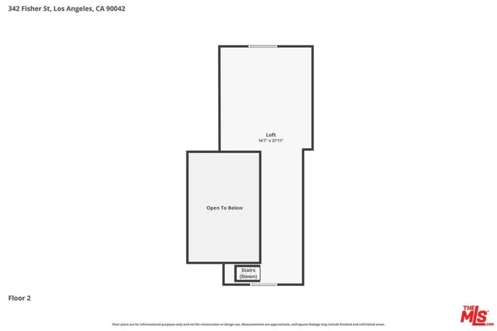 342 Fisher Street Los Angeles, CA 90042