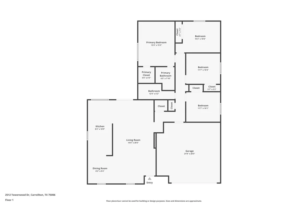 2512 Towerwood Drive Carrollton, TX 75006