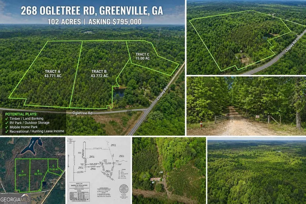 268 Ogletree RD Greenville, GA 30222