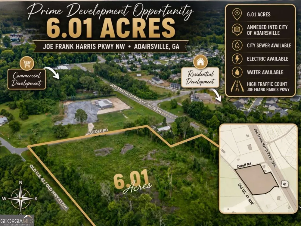 0 Joe Frank Harris Adairsville, GA 30103