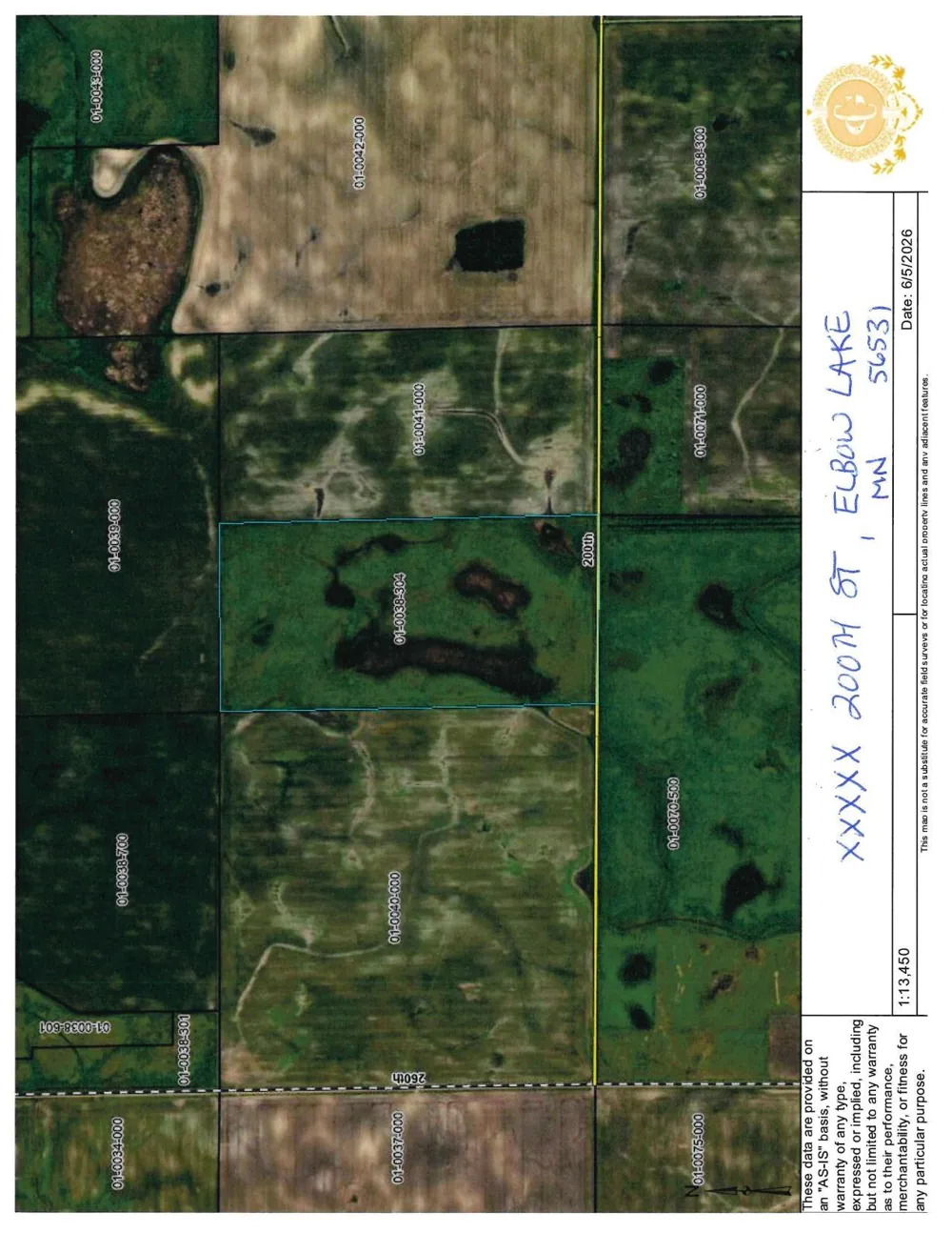 XXXX 200th Street Elbow Lake, MN 56531