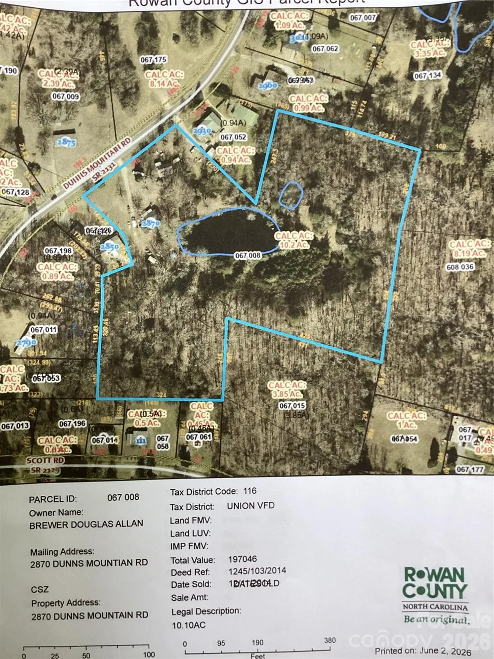 2870 Dunns Mountain Road Salisbury, NC 28146