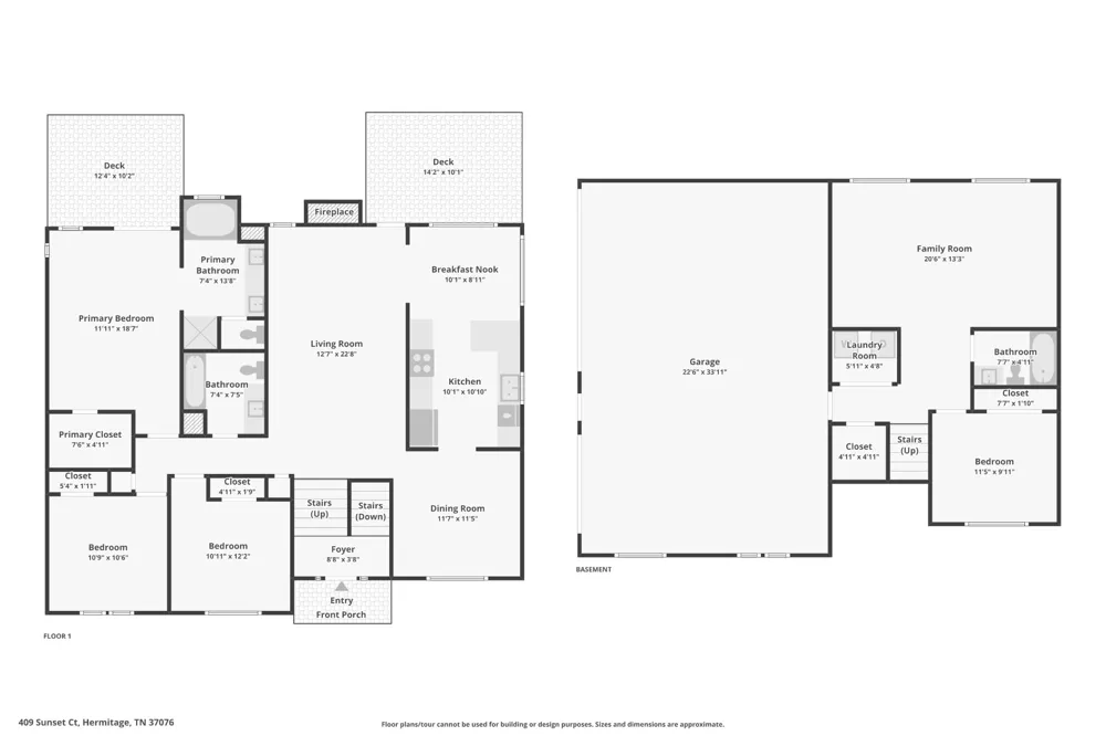 409 Sunset Ct Hermitage, TN 37076