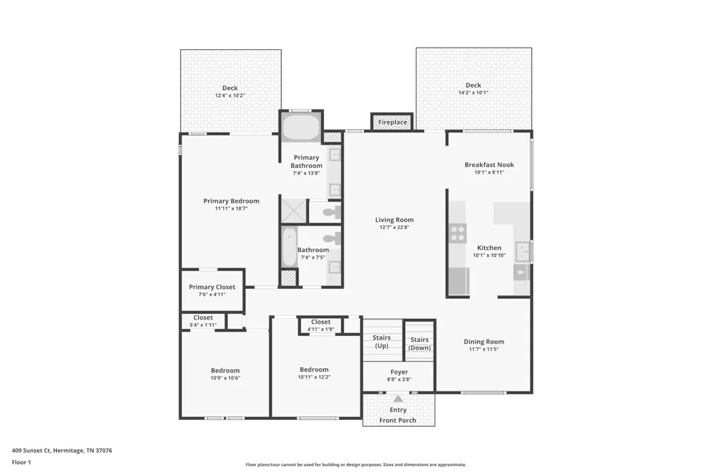 409 Sunset Ct Hermitage, TN 37076