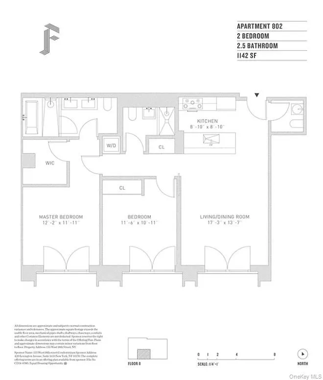 155 West 18th Street W 18th Avenue #802 New York (Manhattan), NY 10011