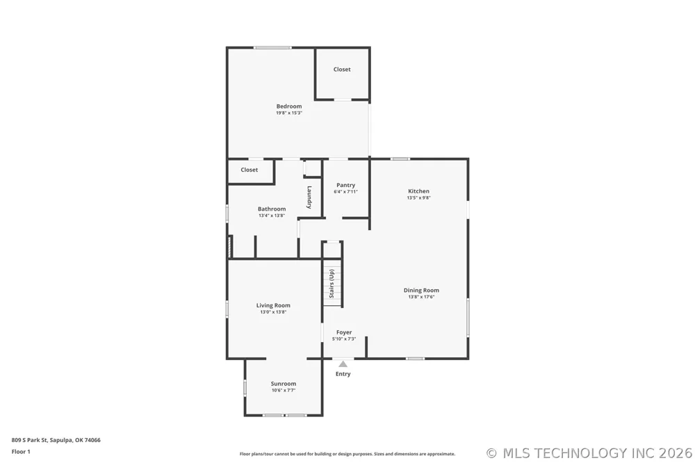809 S Park Street Sapulpa, OK 74066
