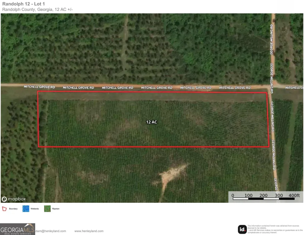 001 George Milling RD Cuthbert, GA 39840
