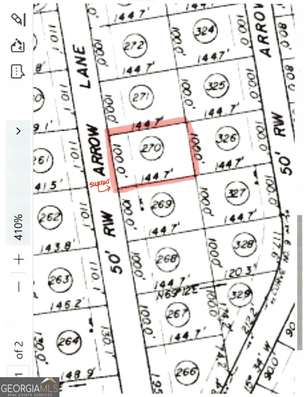 LOT 270 Arrow LN Lavonia, GA 30553