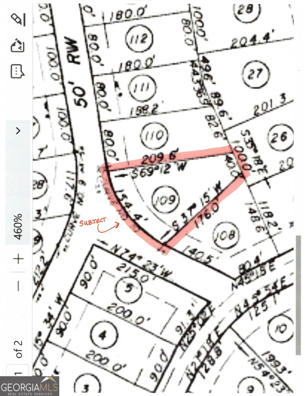 LOT 109 Arrowhead DR Lavonia, GA 30553