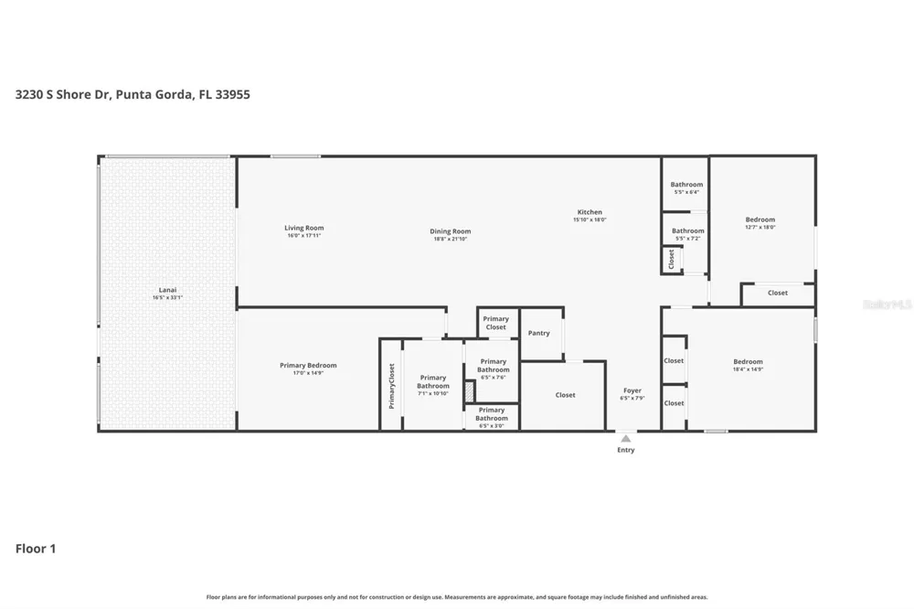 3230 SOUTHSHORE DRIVE #34A Punta Gorda, FL 33955
