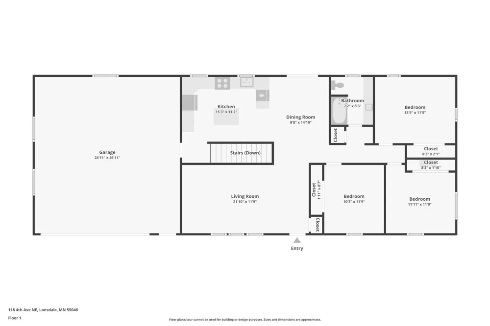 118 4th Avenue NE Lonsdale, MN 55046