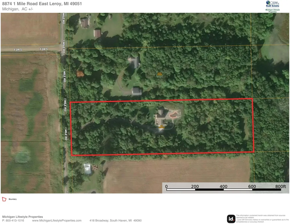8874 1 Mile Road Leroy Township, MI 49051