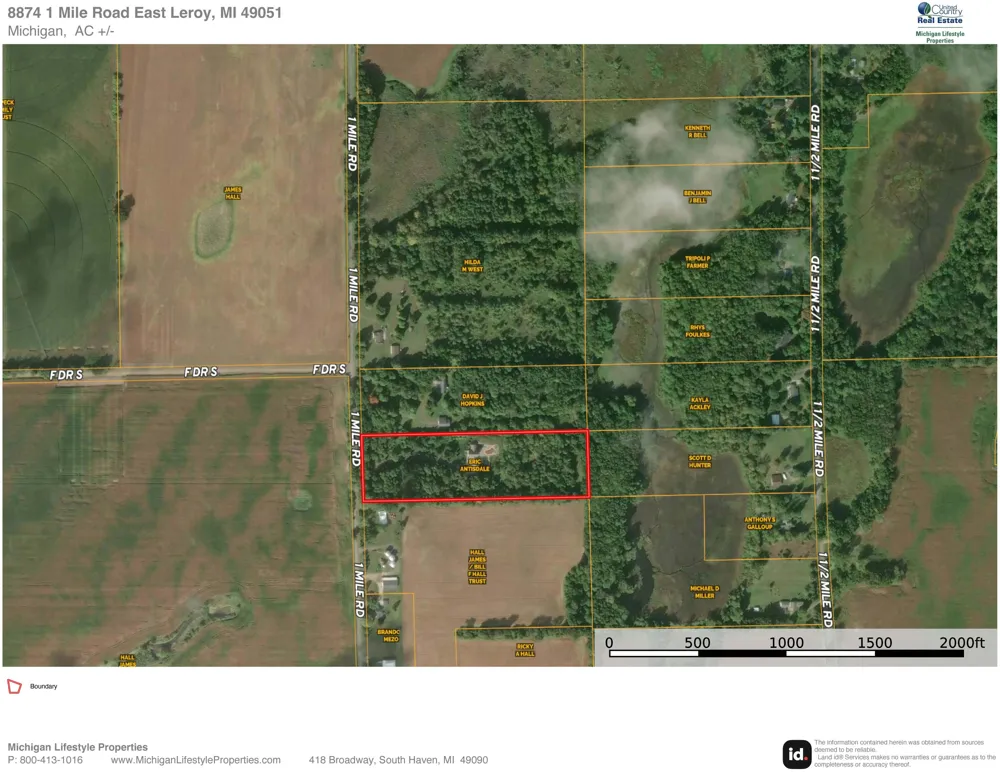 8874 1 Mile Road Leroy Township, MI 49051