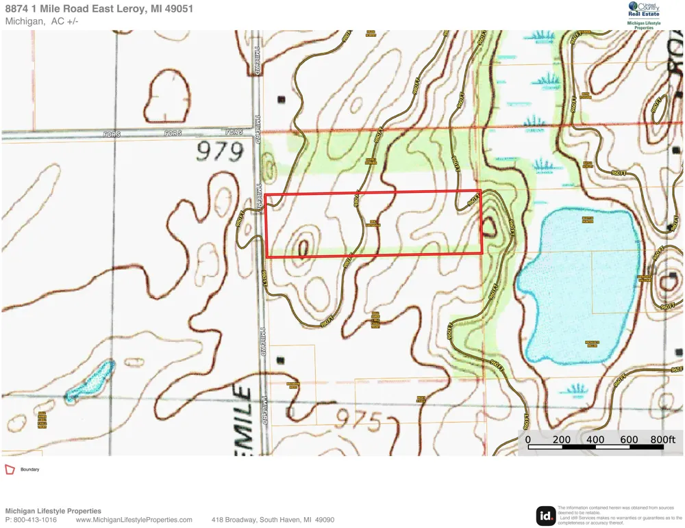 8874 1 Mile Road Leroy Township, MI 49051
