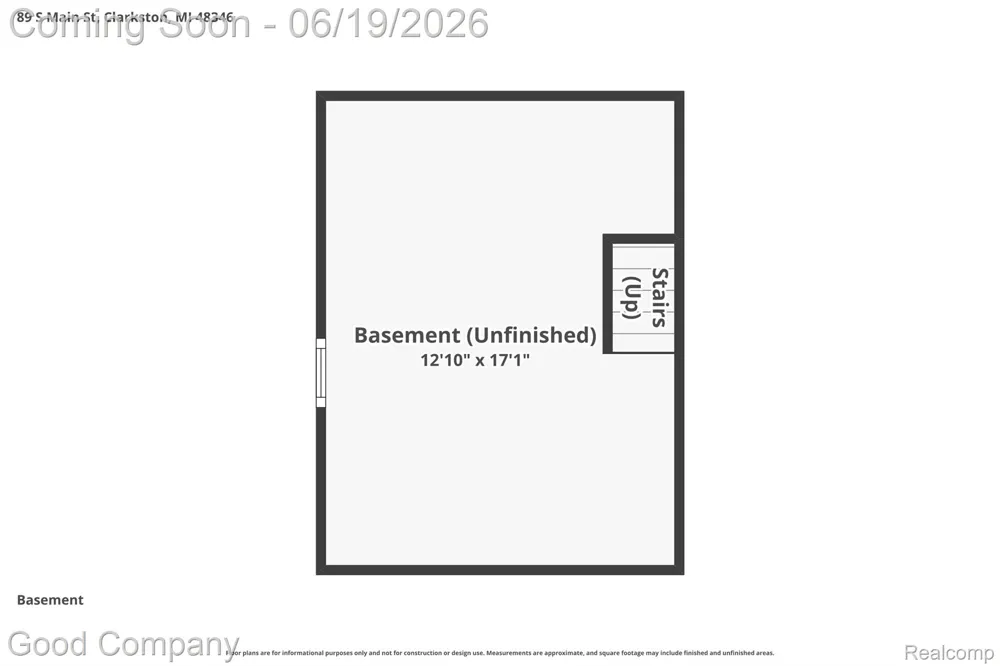 89 S Main Street Clarkston City, MI 48346