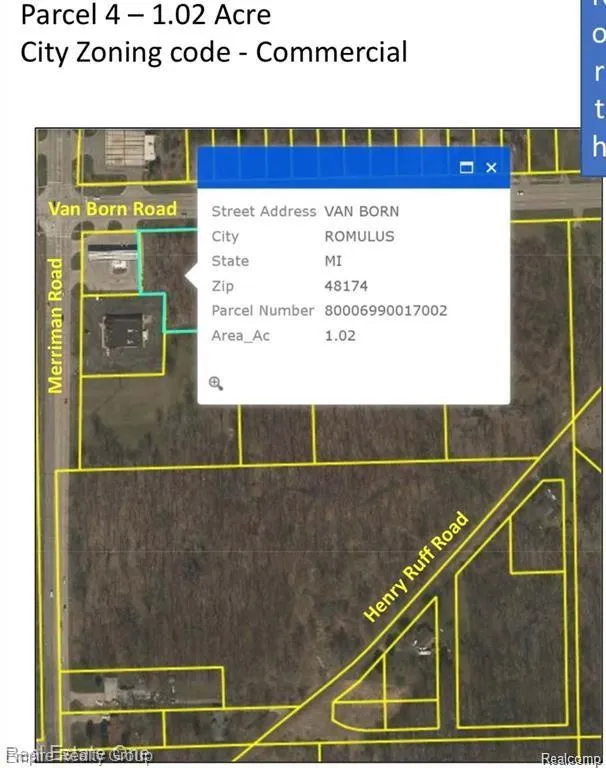 VAN BORN ROAD Romulus City, MI 48174