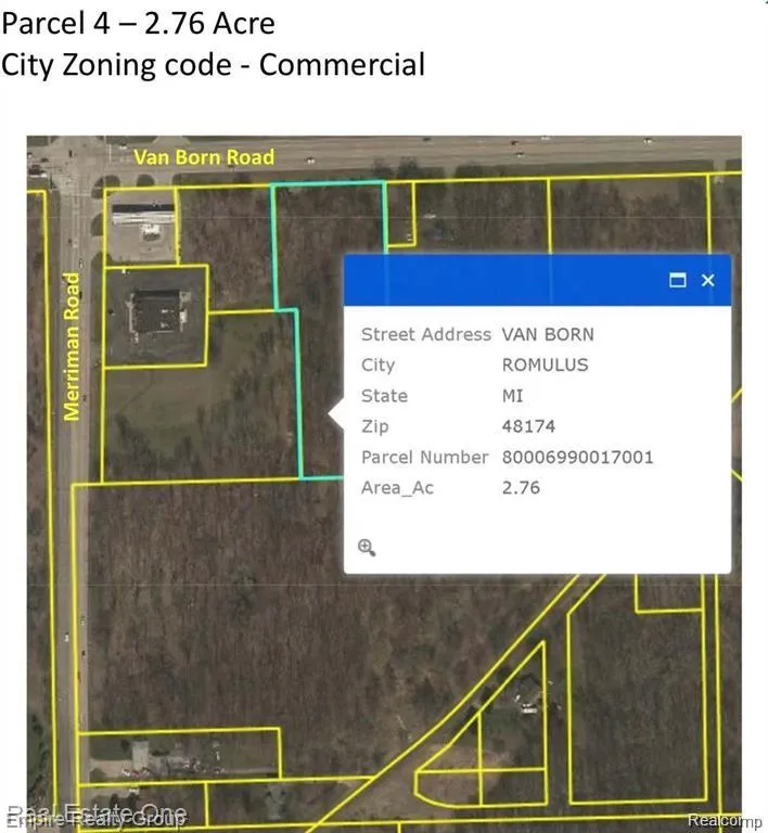 Van Born Road Romulus City, MI 48174