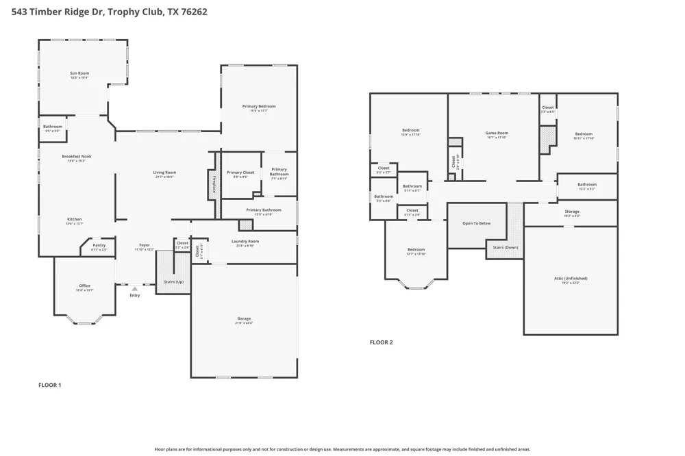 543 Timber Ridge Drive Trophy Club, TX 76262