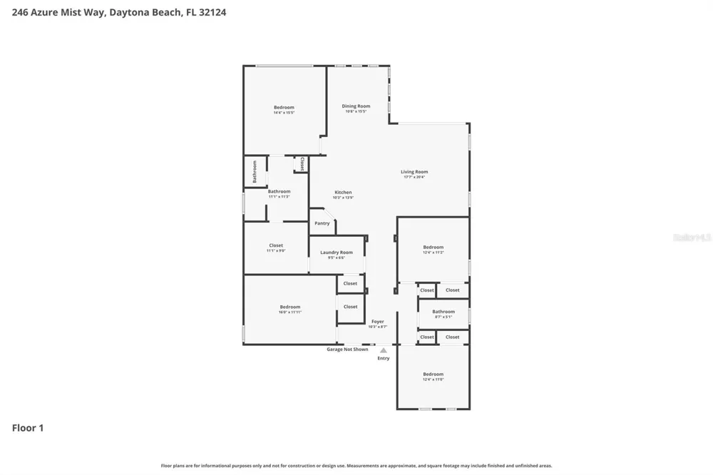 246 AZURE MIST WAY Daytona Beach, FL 32124