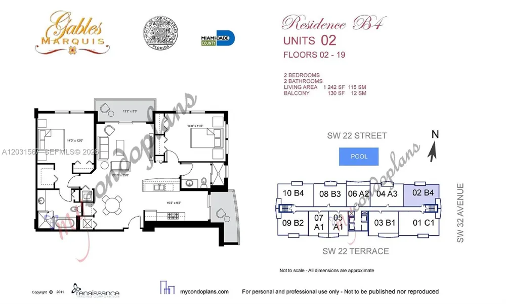3232 SW 22nd Ter #802 Miami, FL 33145