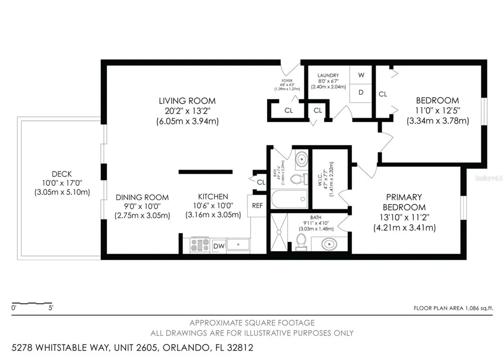 5278 WHITSTABLE WAY #5 Orlando, FL 32812