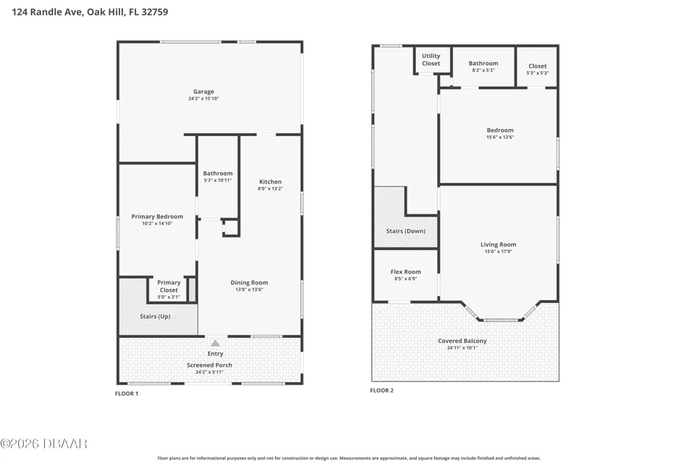 124 Randle Avenue Oak Hill, FL 32759