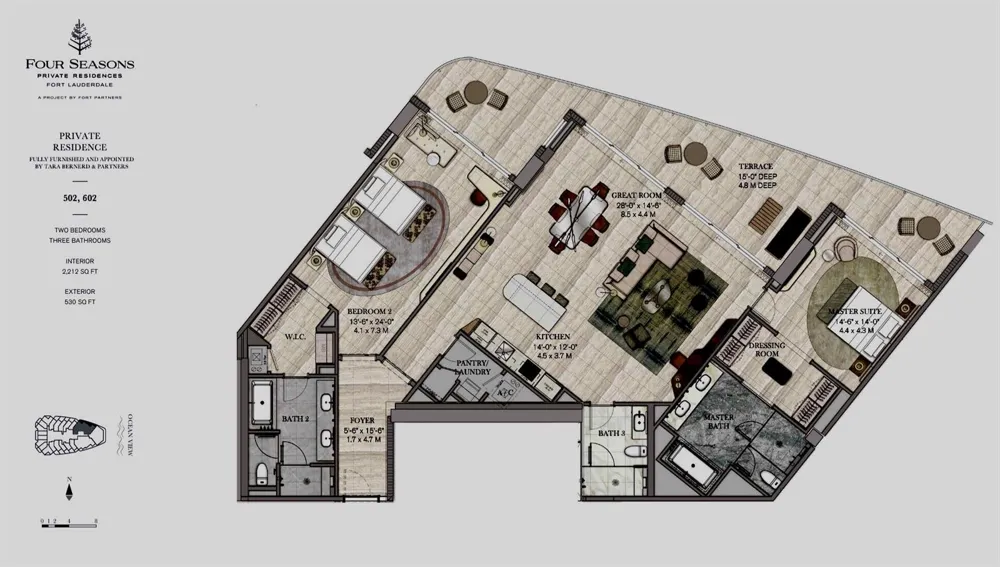 525 Fort Lauderdale Beach Boulevard #602 Fort Lauderdale, FL 33304