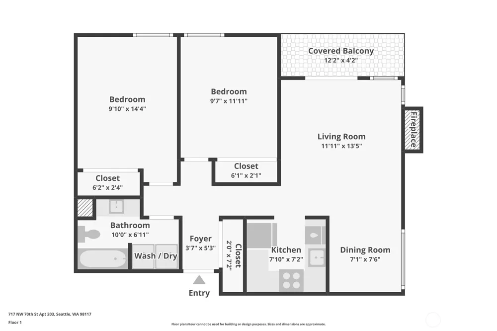 717 NW 70th Street #203 Seattle, WA 98117