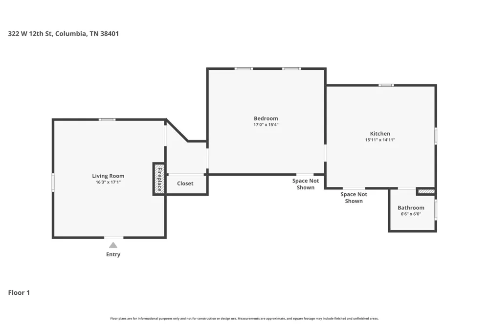 322 W 12th St #1 Columbia, TN 38401