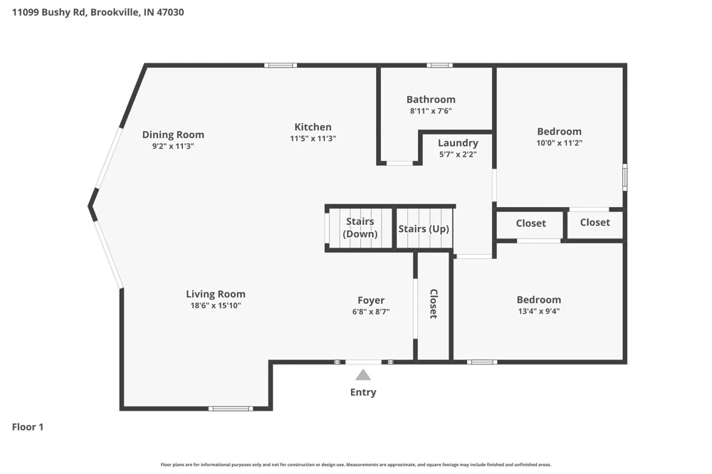 11099 Bushy Road Metamora, IN 47030