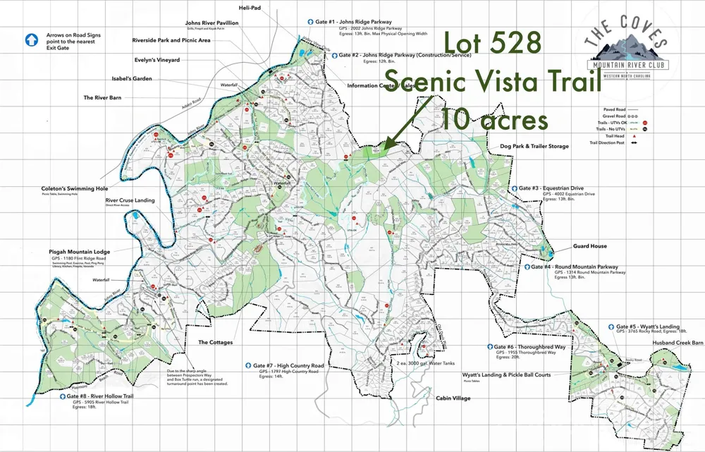 10 acres, Lot 528, Scenic Vista Trail #528 Lenoir, NC 28645