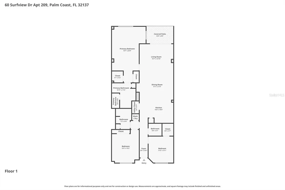 60 SURFVIEW DRIVE #206 Palm Coast, FL 32137