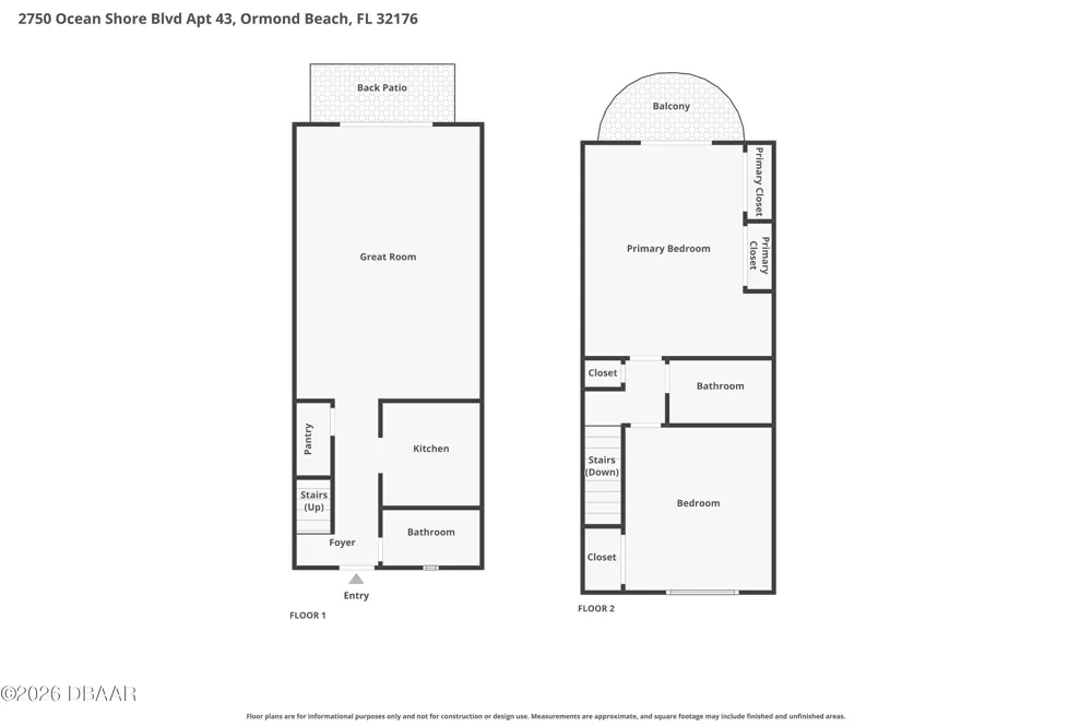 2750 Ocean Shore Boulevard #43 Ormond Beach, FL 32176