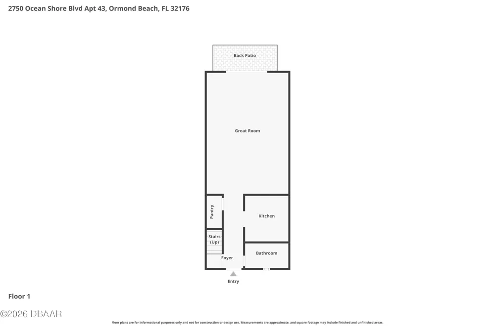 2750 Ocean Shore Boulevard #43 Ormond Beach, FL 32176