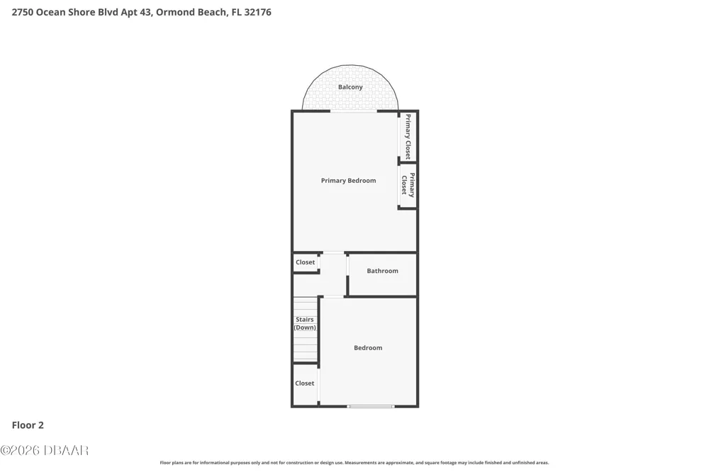 2750 Ocean Shore Boulevard #43 Ormond Beach, FL 32176