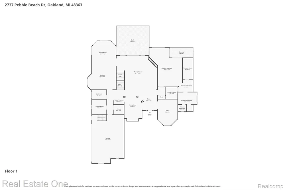 2737 Pebble Beach Drive Oakland Charter Township, MI 48363