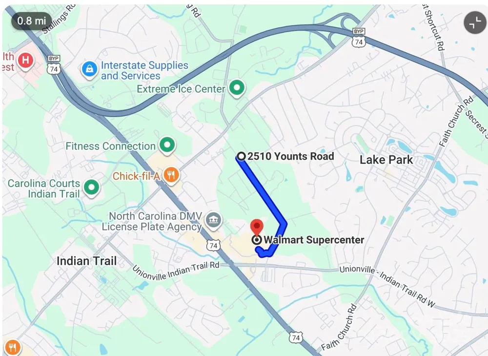 2510 Younts Road Indian Trail, NC 28079